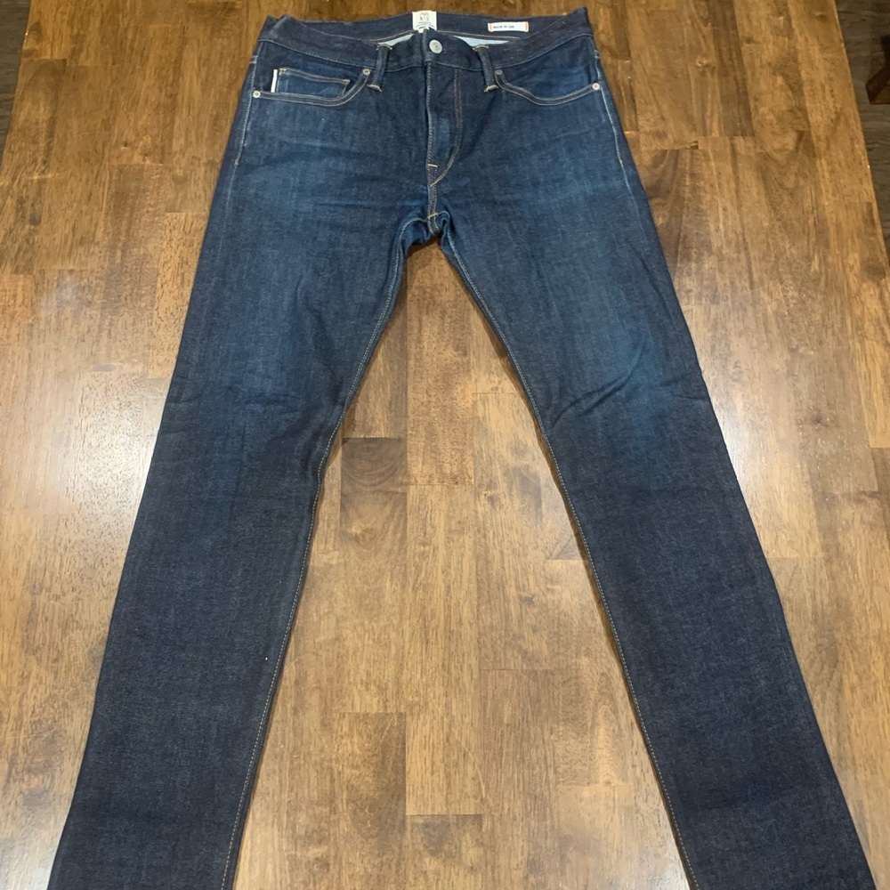 Hiroshi Kato Brand Needle Skinny Stretch Selvedge Denim